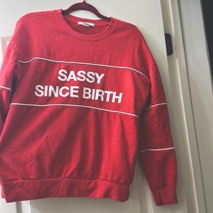 Women’s Forever 21 Red Pullover Size Small